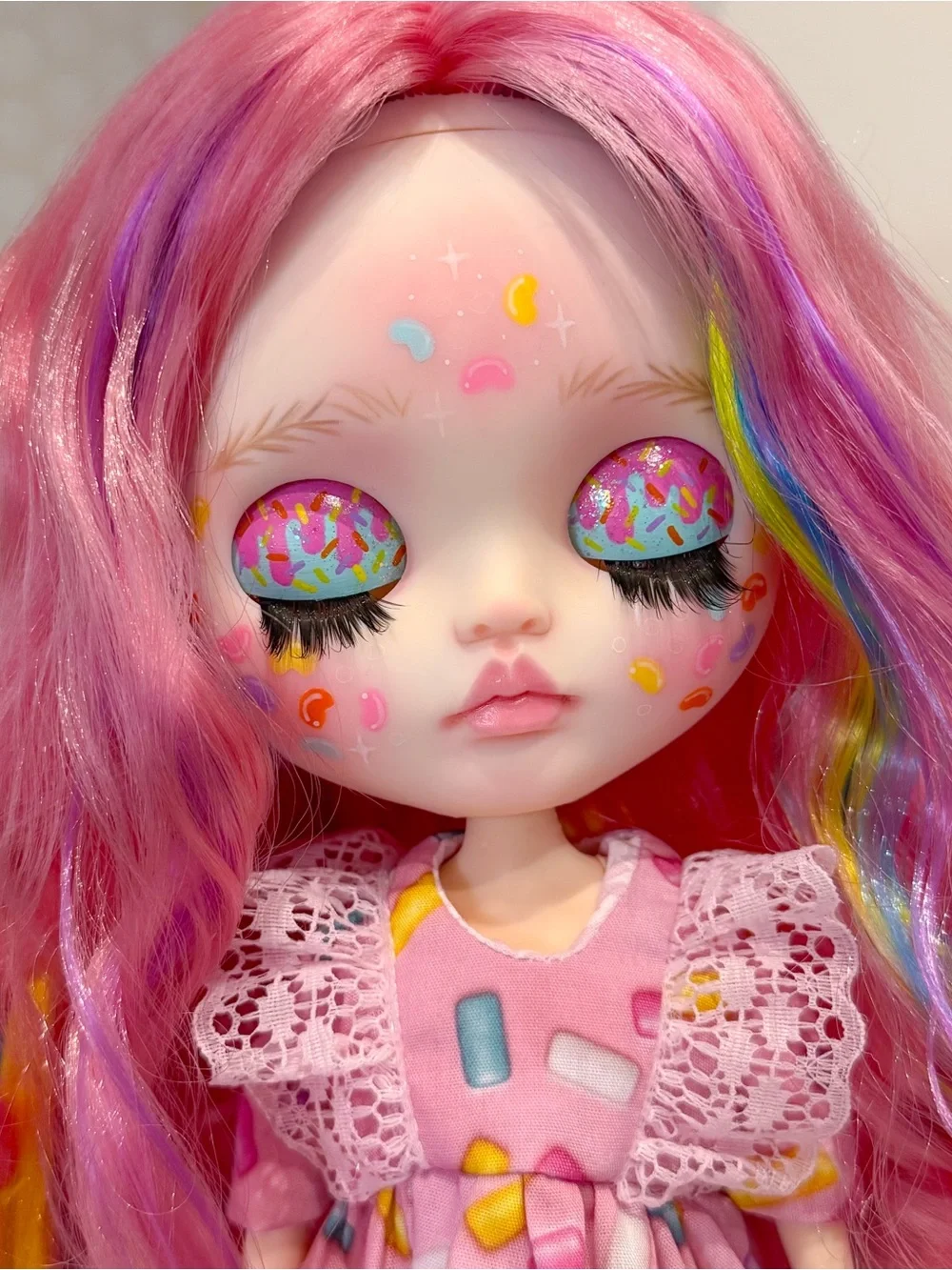 Custom OOAK Factory Blythe Doll 💖🍬🍭